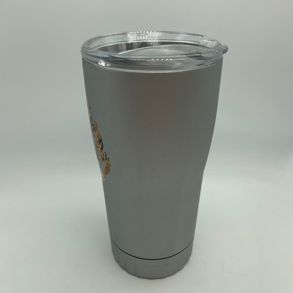 Harry Potter Hogwarts Emblem Metal Travel Thermos Cup Warner Bros. - Picture 9 of 16